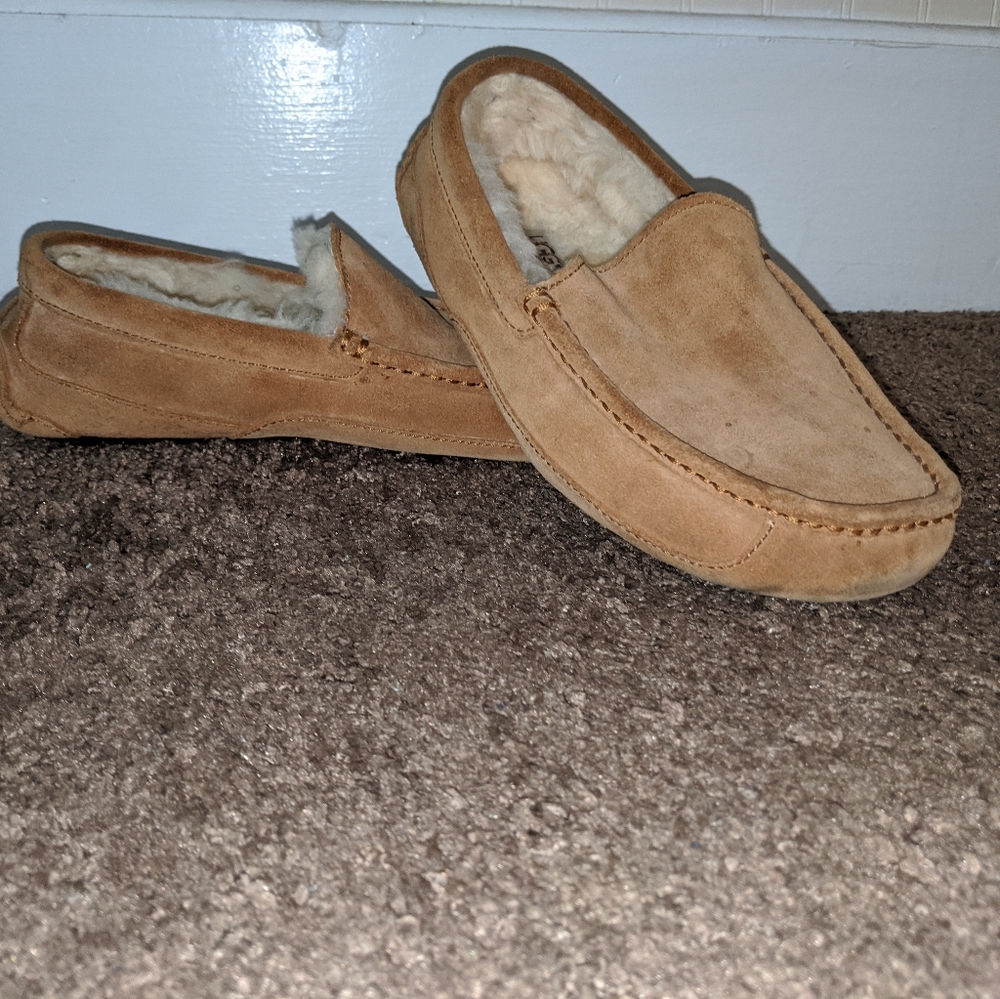 UGG Men's Moccasin Slippers S/N 5396 Tan